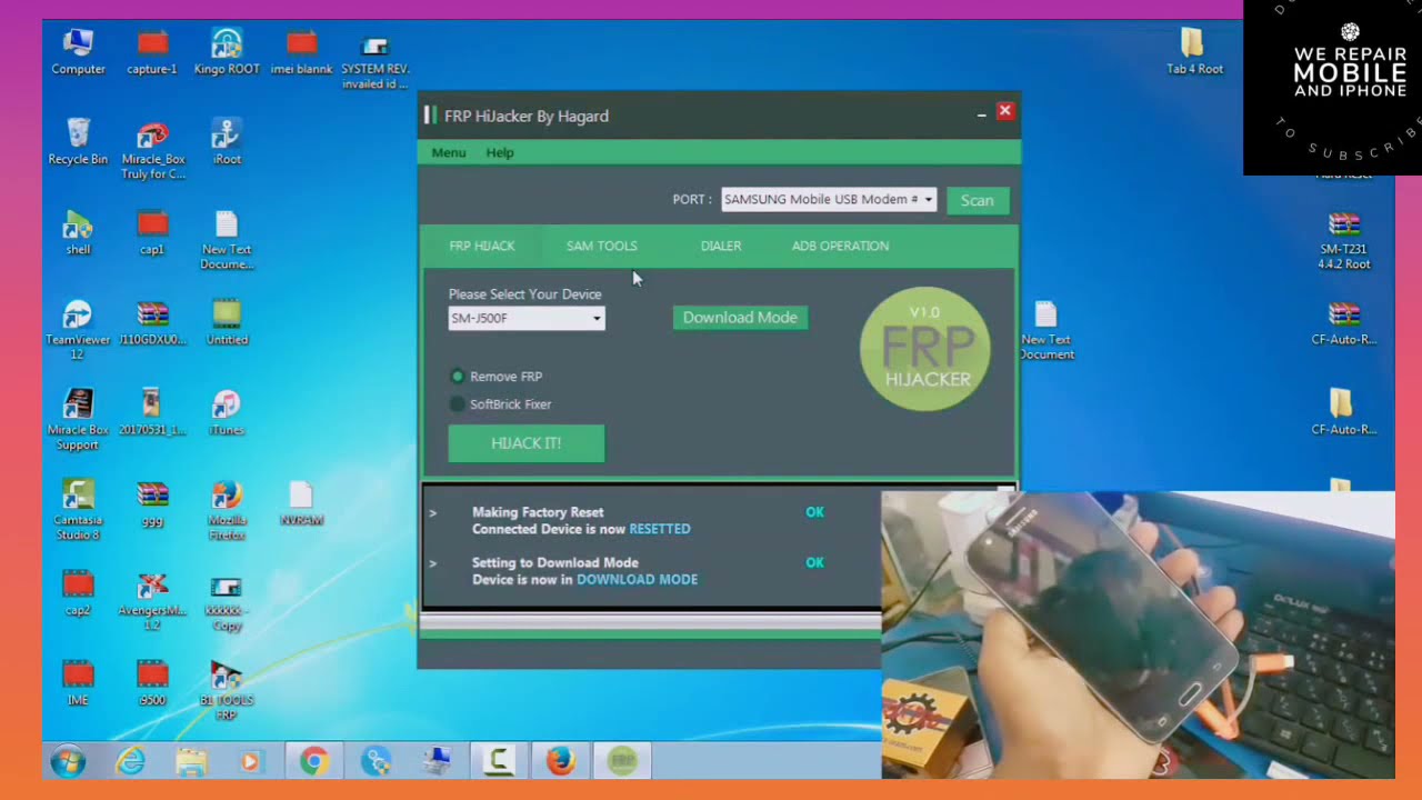 How to use FRP Hijacker?  Samsung, Tools, Download