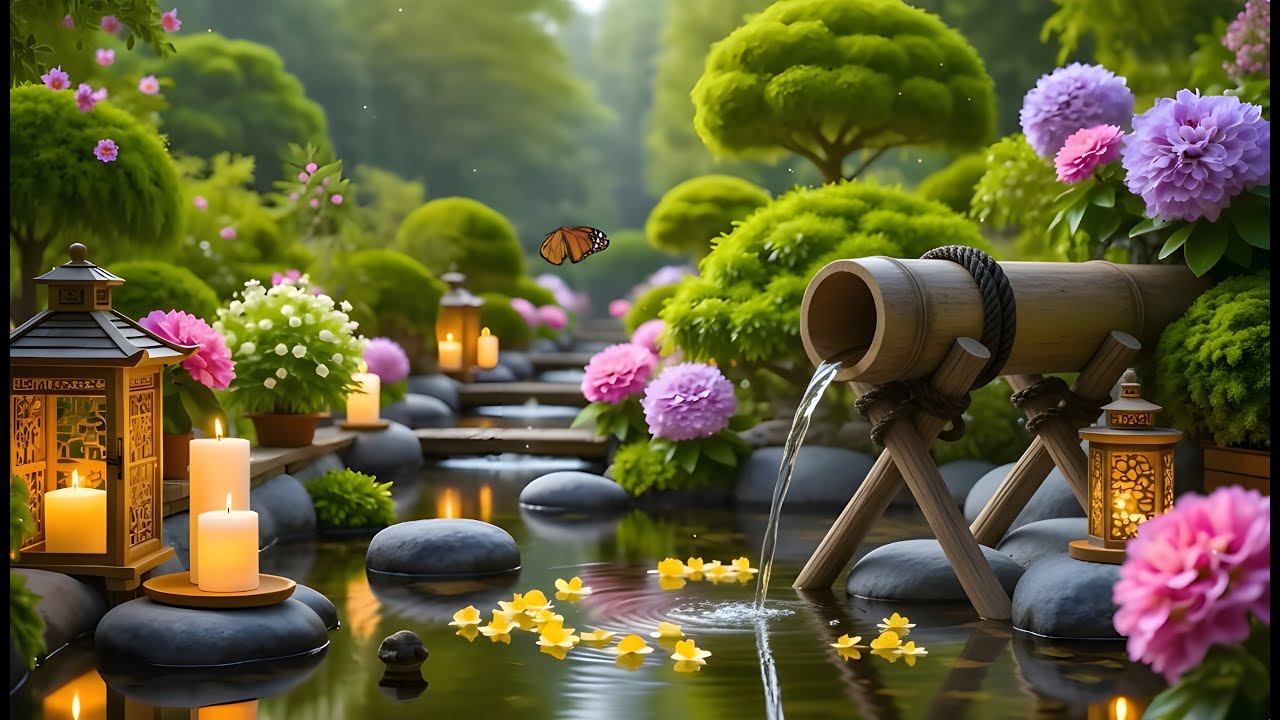 Relaxing Music + Soothing Water Sounds 🌿 Insomnia Relief, Calm Anxiety & Depression, Deep Sleep