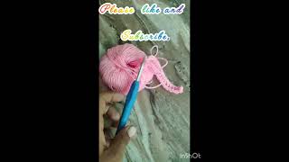 roller cake making crochet #crochet #roller cake#craft