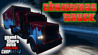 Christmas truck in depth preview! - GTA Online chop shop