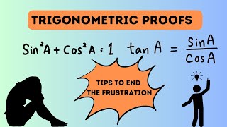 Proving Trig Identities Tips and Tricks #math #maths #precalculus #trigonometry