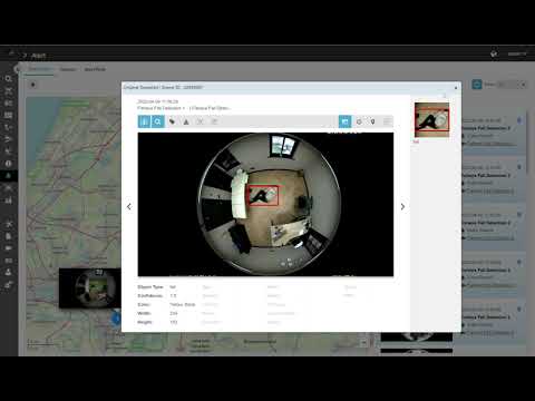 AICUDA VAIDIO FALL DETECTION FISHEYE CAMERA - SOLUTION FOR ELDERLY HOMES AND HOSPITALS.