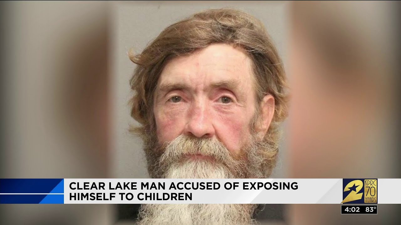 Clear Lake man accused of exposing himself to children - YouTube