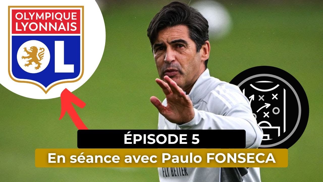 En séance avec Paulo Fonseca ! Une séance XXL de l'Olympique Lyonnais !