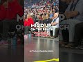 We wanna sit with them at every match 🤣 ￼#atlanta #volleyball #provolleyball #shorts #micdup