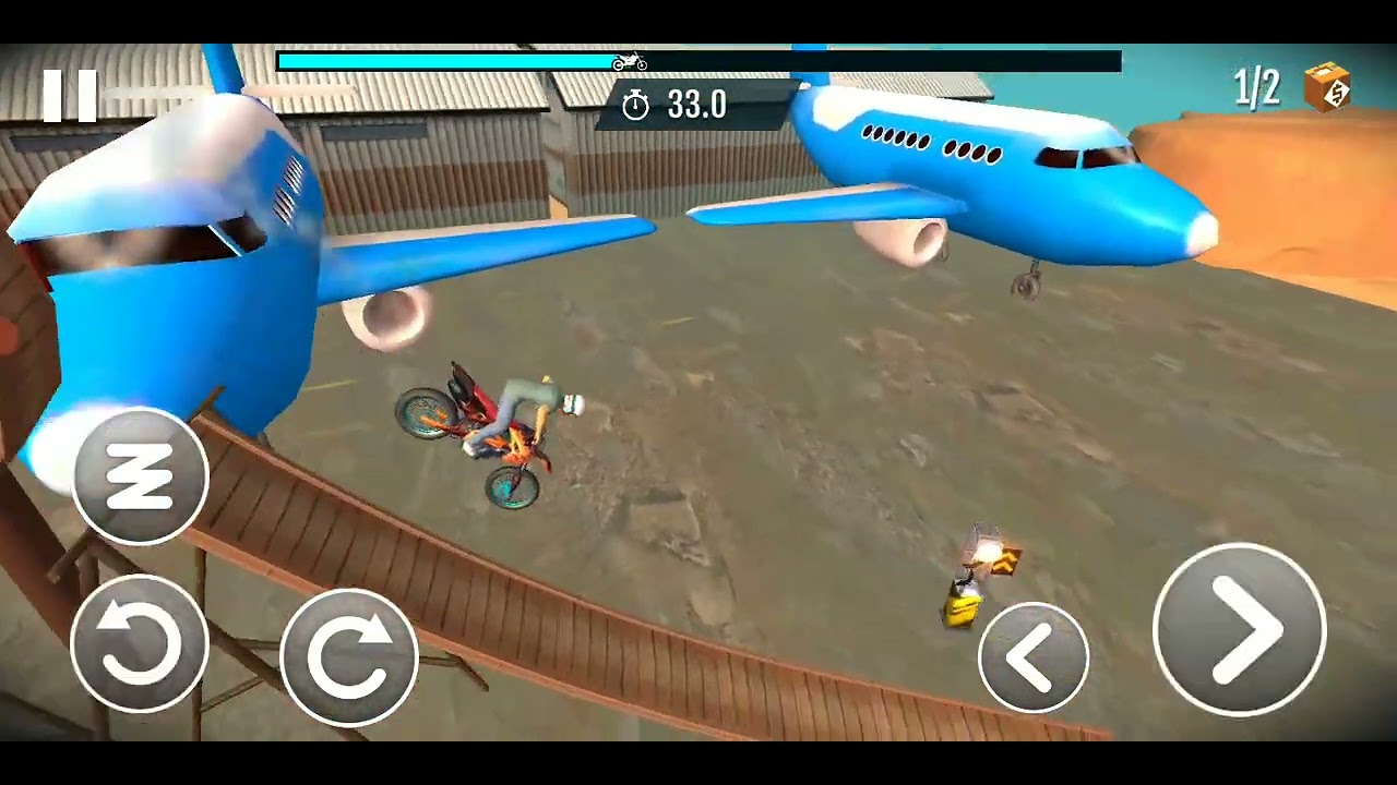 STUNT BIKE EXTREME LEVEL 57 RUN THE PLANE IN ARIZONA
