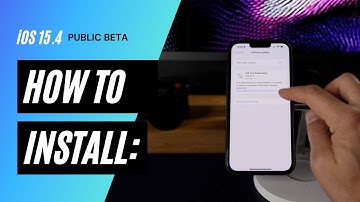 iOS 15.4 Public Beta - How to Install