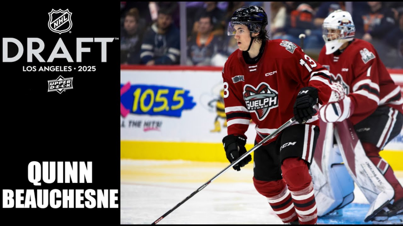 2025 NHL Draft : Quinn Beauchesne - 24-25 Highlights