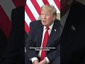 Trump talks about dinner at Versailles