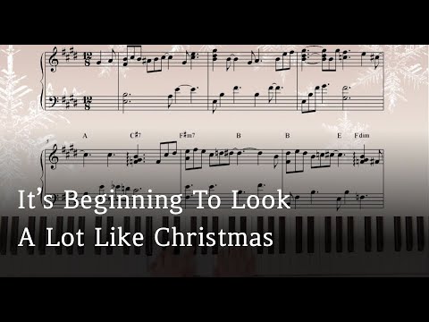 It's Beginning To Look A Lot Like Christmas (느린버전) - Meredith Willson