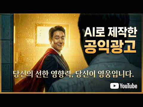 ai로 제작한 [공익광고] 당신의 잠재력을 믿으세요
