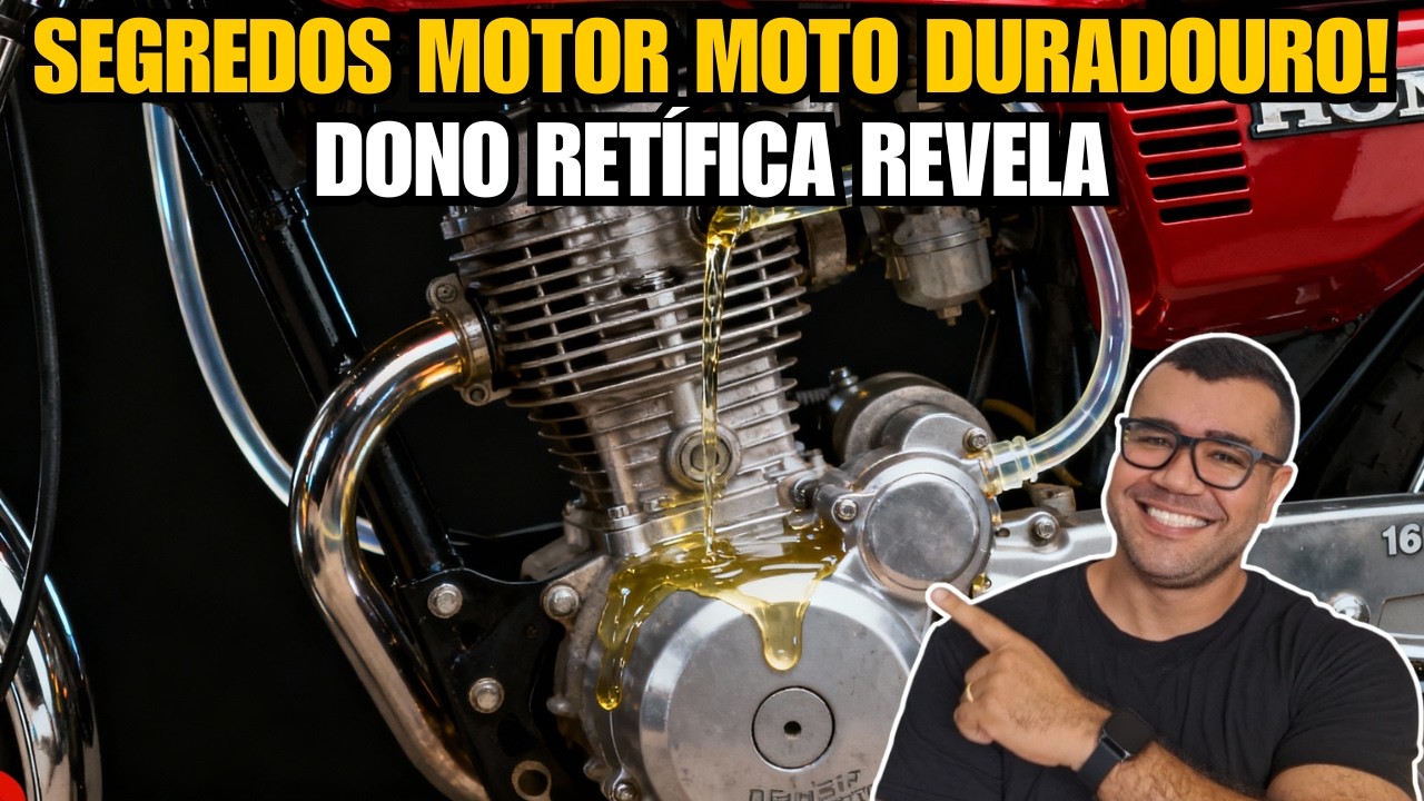 SEGREDOS MOTOR MOTO DURADOURO! DONO RETÍFICA REVELA
