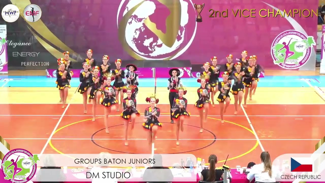 MWF/ 🏆 EUROPEAN 2nd VICE CHAMPION 2023. 🏆GROUP BATON JUNIORS /DM STUDIO - CZ