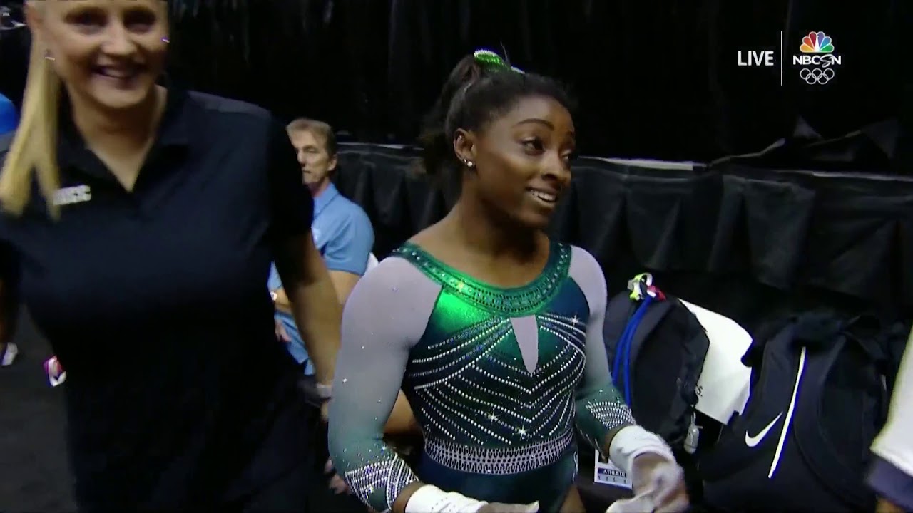 athletenschmiede Simone Biles – Uneven Bars – 2019 U.S. Gymnastics Championships – Senior Women Day 1 - NBCSN