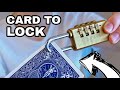 Card to lock  magic tutorial