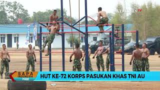 Meriah, HUT Ke-72 Korps Pasukan Khas TNI AU