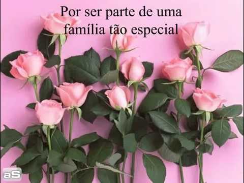 Mensagem para Aniversário com flores