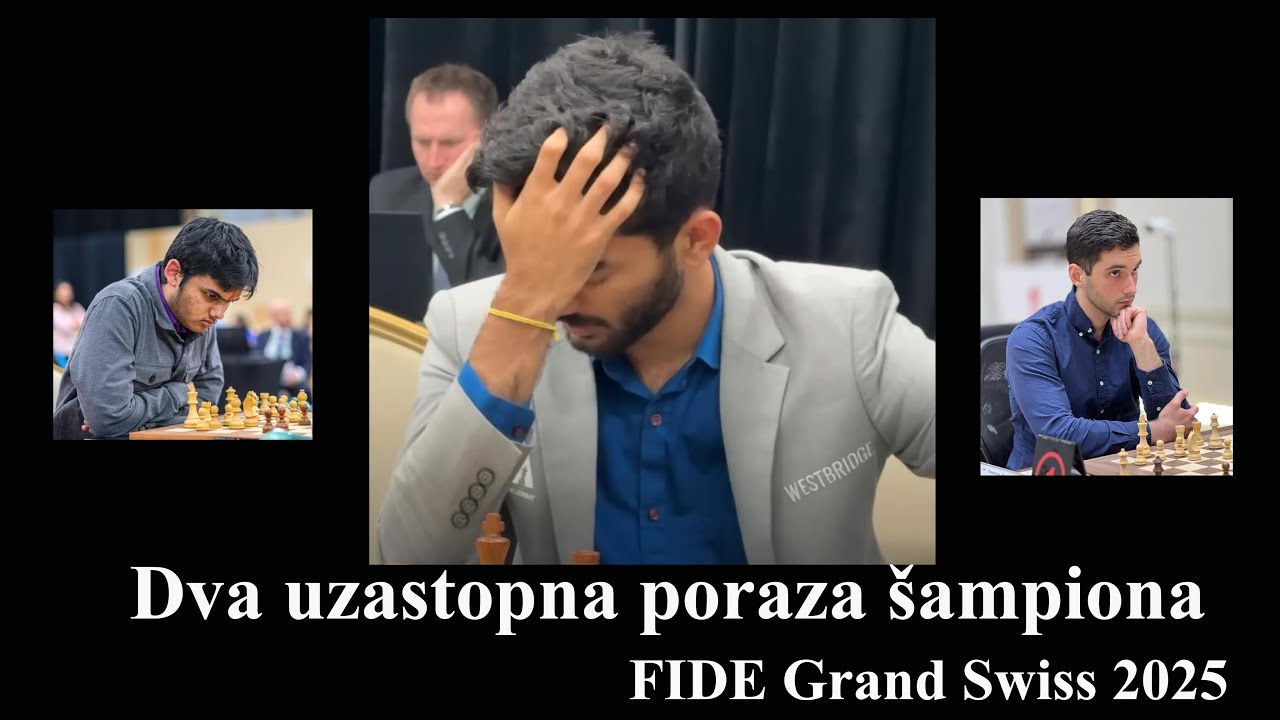 Šok u šahovskom svetu! Najmlađi GM porazio svetskog prvaka!