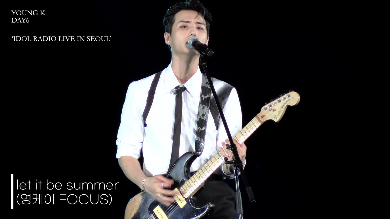 [4K] 230923 Young K - let it be summer | 아이돌라디오콘서트 | 영케이 직캠(YOUNG K FOCUS)