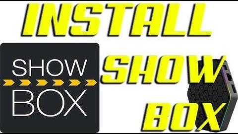 HOW TO: Install the SHOW BOX app onto your Android Box - EASY WAY!