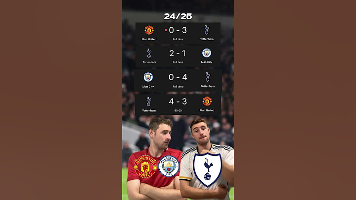 MANCHESTER IS WHITE???? ☠️😭 | TOTTENHAM 4-3 MAN UNITED #thfc