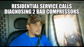 How I diagnosed a compressor, TWICE!! Locked rotor and Short to Ground  Copeland Scroll. FIRST VIDEO
