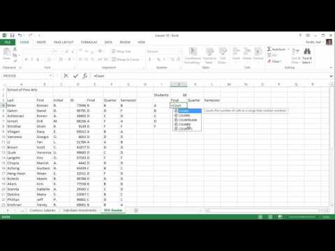 10-4  COUNTIF Formula