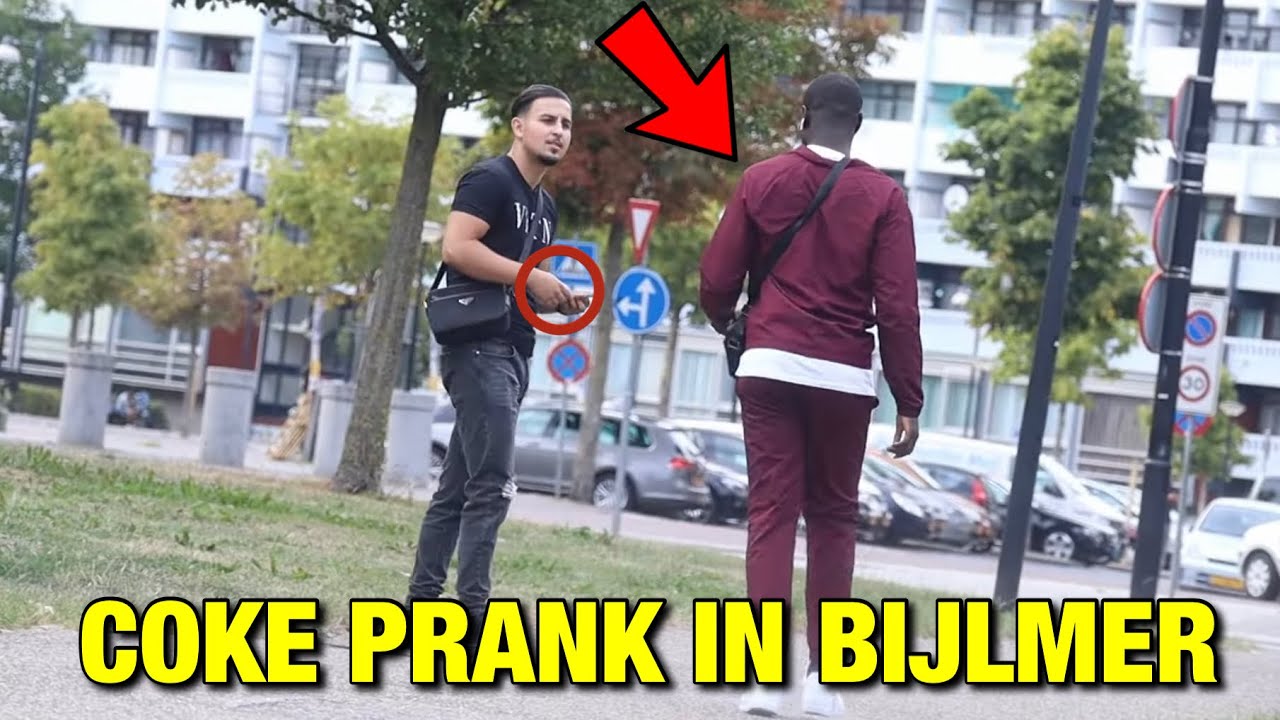 COKE PRANK IN AMSTERDAM BIJLMER!