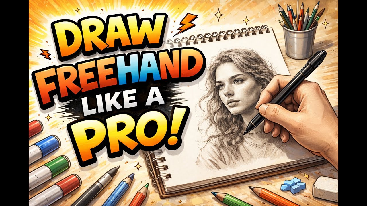Learn to Draw Freehand under 10 Minutes