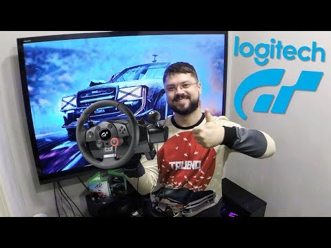 Обзор лучшего бюджетного игрового руля - Logitech Driving Force GT для ПК PS3 PS4