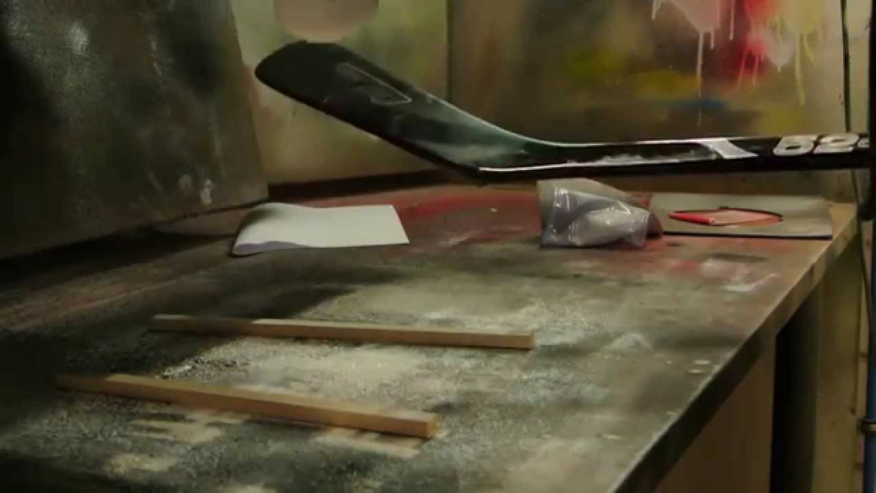 Cheap Repair Of A Broken Carbon Fiber Icehockey Stick (€5) *Part 2