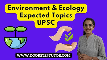 Environment & Ecology 2021: Expected Topics & Questions for UPSC Prelims | NET (Part 1)