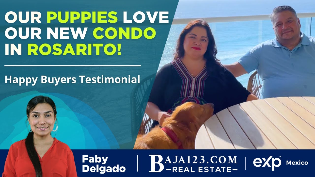 Our Puppies Love Our New Condo In Rosarito! - Las Olas Mar Y Sol Buyers Testimonial For Faby