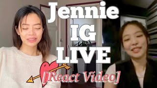 Jennie Ig Live With Blackpink Members G-Dragon Reaction Video