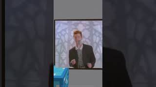 Rickroll Pixelart.. GET RICKROLLED #shorts