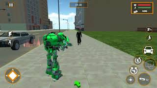 Grand City Crime Robot Transforming Hero Gangster screenshot 2
