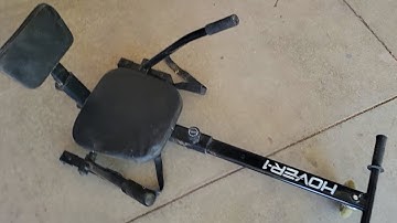 Review for Hover 1 Buggy attachment for transforming hoverboard scooter into go kart