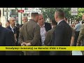 Ukrajinský prezident Zelenskyj na Národní třídě v Praze