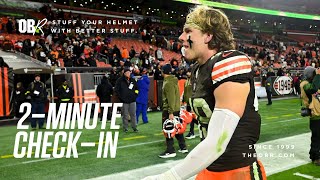 Cleveland Browns 2-Minute Practice Check-In: 11/20/25