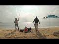 Epic Beach Fishing Adventure | Catching Big Fish From the Shore