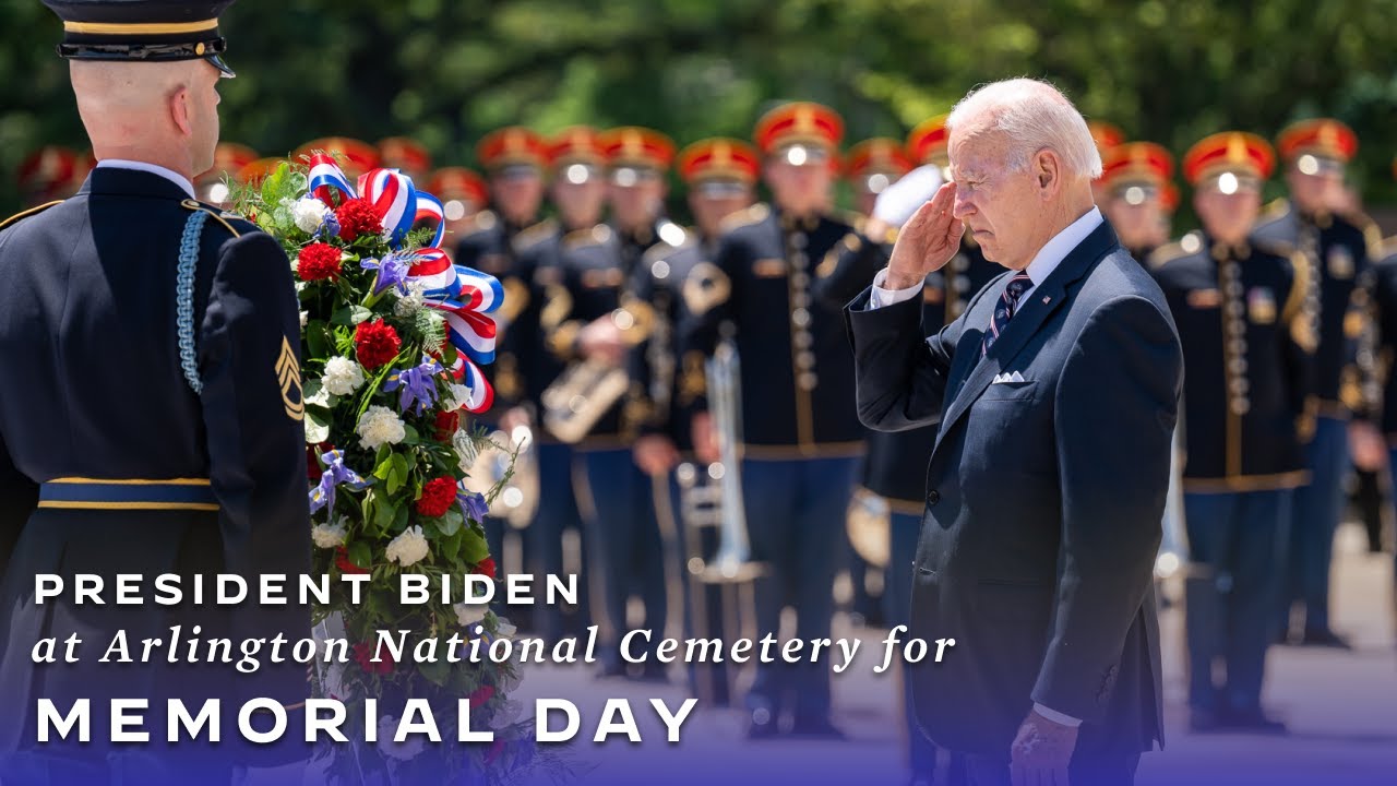 President Biden Delivers Remarks in Observance of Memorial Day at Arlington National Cemetery