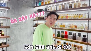 한 Đến Trấn Thành Cũng Bất Ngờ Với Số Chai Nước Hoa Trong Phòng, Và Câu Hứa Với Hari Đầy Bất Ngờ 향수