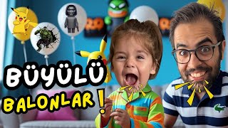 Eyvahhcadi Abladan Si̇hi̇rli̇ Balon Tuzağikaran Çok Şaşirdi