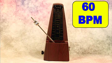 60 BPM per minute (1 hour) Mechanical metronome