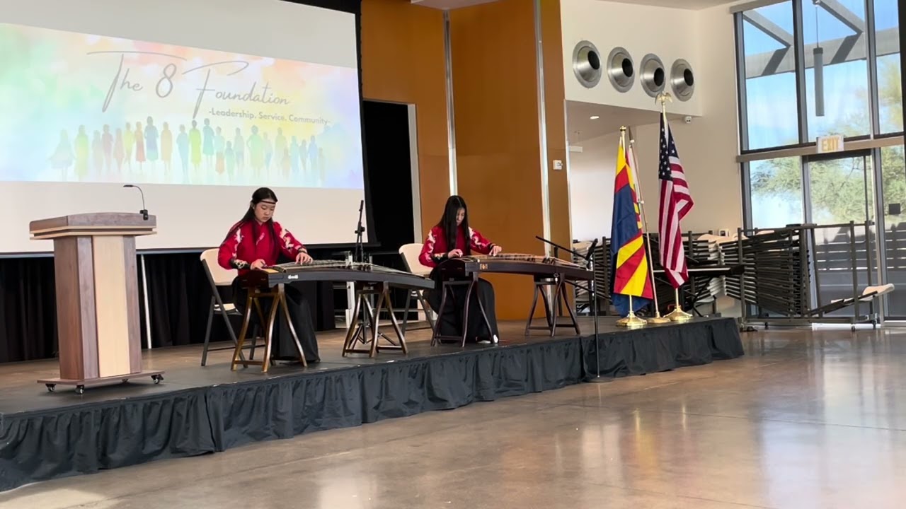 Sun Quan The Emperor Guzheng Ensemble By Jamila Wong & Sabrina Wong@ Girl Scout Culture Festival