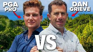 Dan vs PGA Pro Aidan: 9 hole chipping challenge in Barbados!
