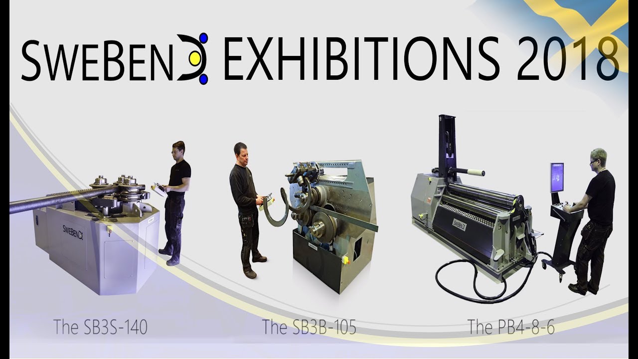Bending machine exhibitions (2018) & world premiere of new machine!