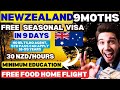 New zealand work visa  seasonal work visa  jobs in new zealand  new zealand  job abrodia