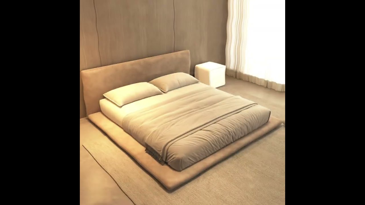 Cesar Suede Fabric Bed Frame – The Perfect Blend of Comfort & Style