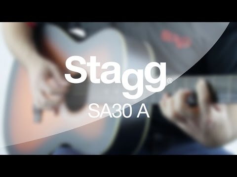 Stagg Music | SA30A Auditorium Acoustic Guitar